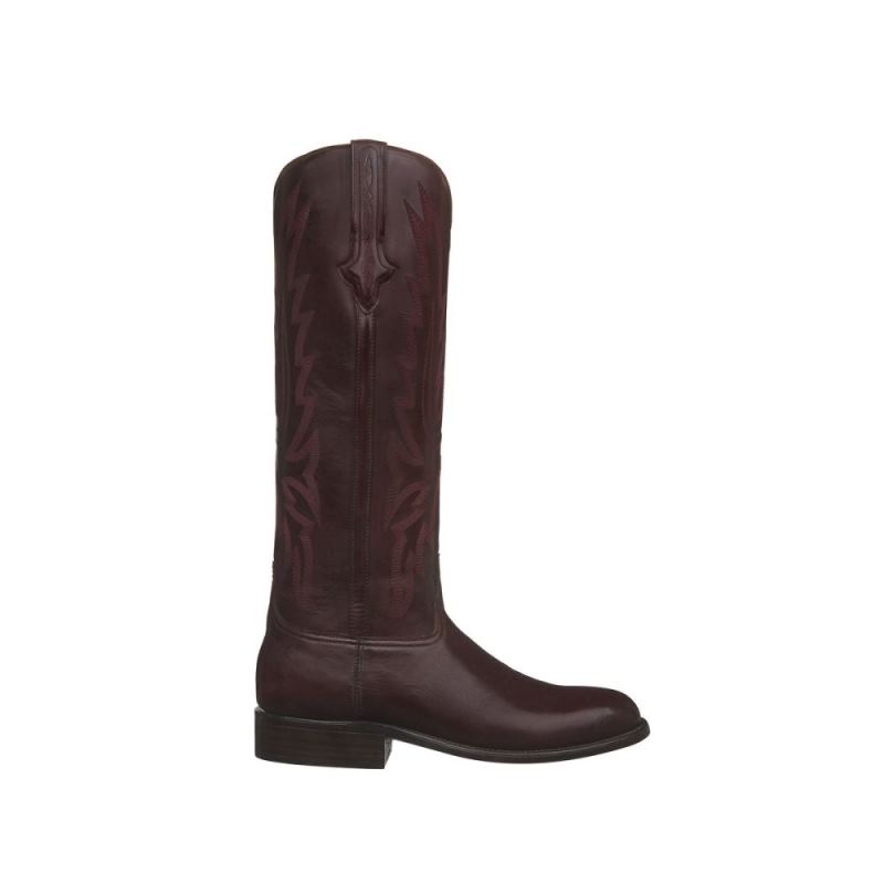 Lucchese | Men's Competition Polo Boot - Cordovan - Click Image to Close