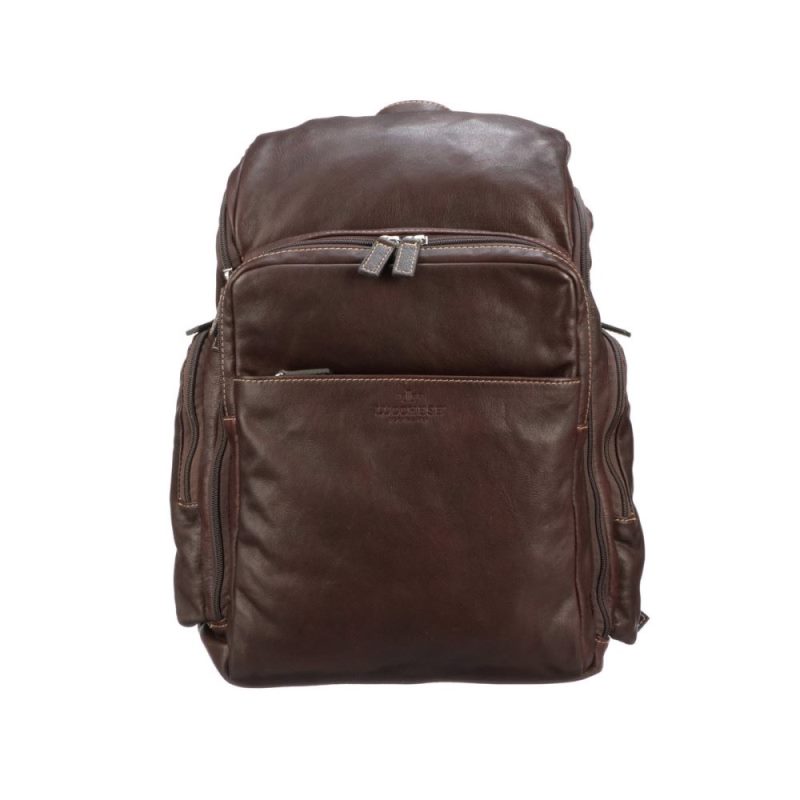 Lucchese | Men's Cosimo Backpack - Espresso - Click Image to Close