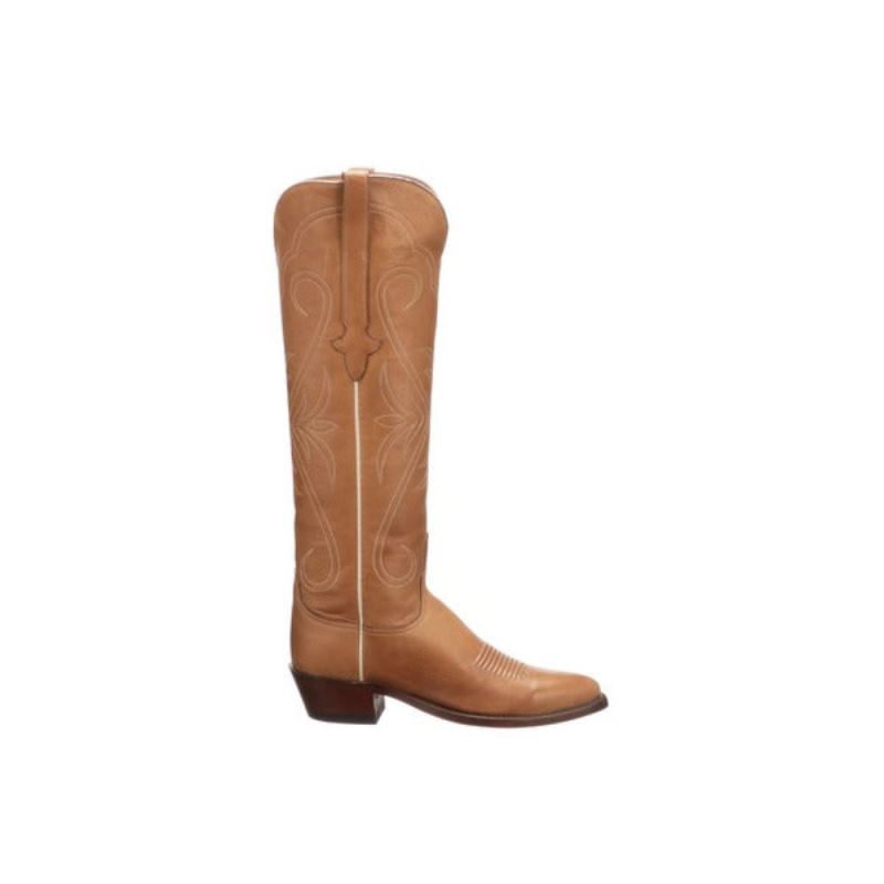 Lucchese | Women's Saltillo Tall - Rust - Click Image to Close