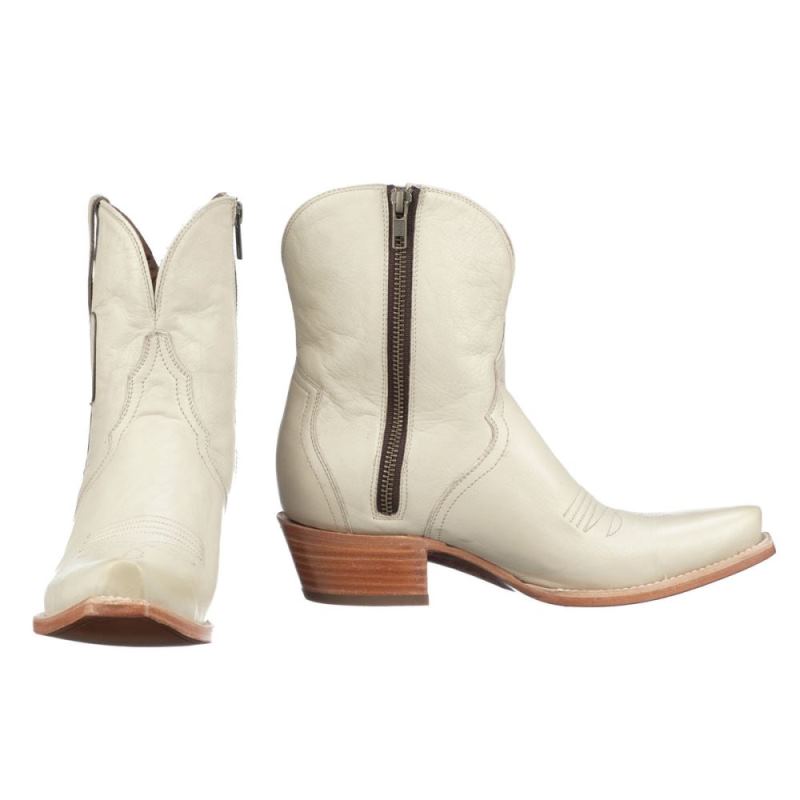 Lucchese | Women's April - Cream - Click Image to Close