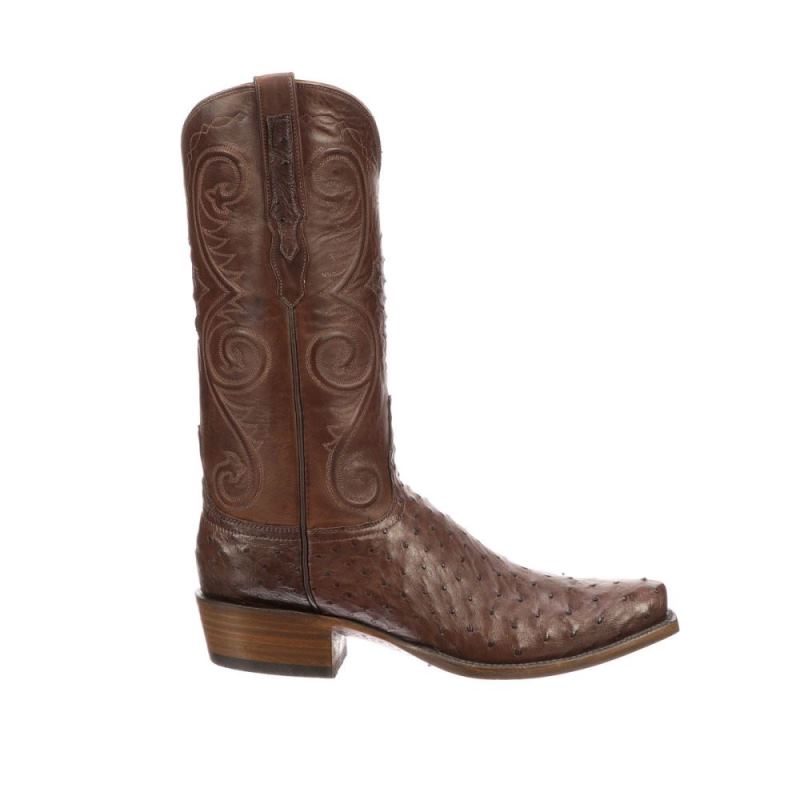 Lucchese | Men's Randall - Sienna + Pecan - Click Image to Close