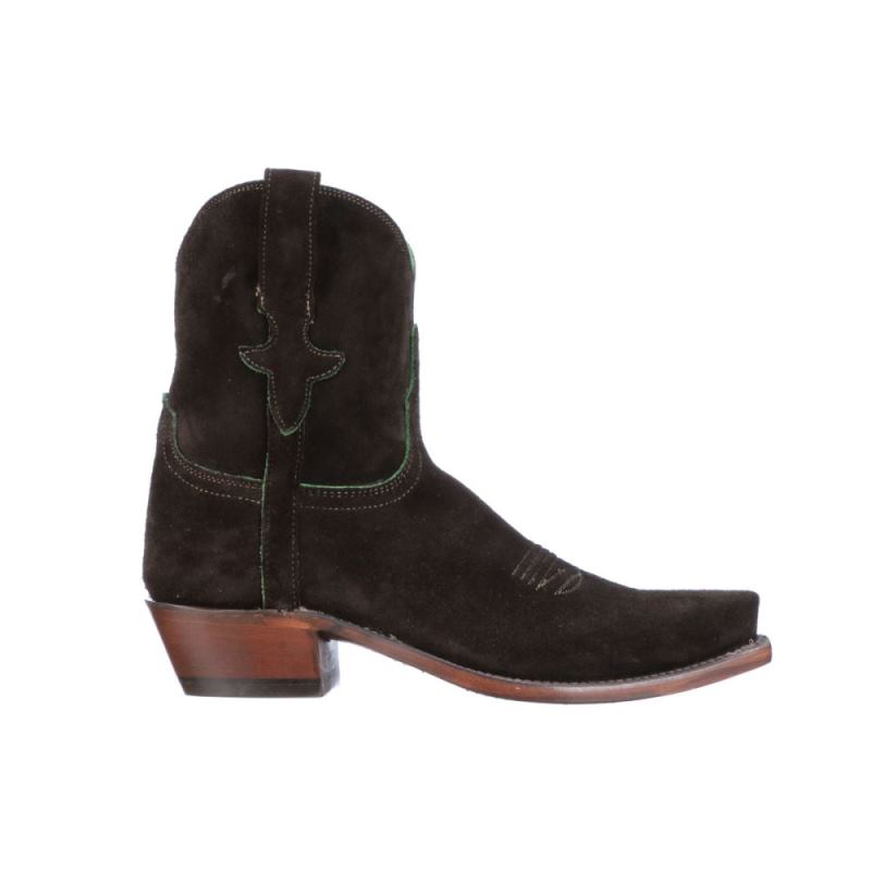 Lucchese | Women's Elena - Dark Olive - Click Image to Close