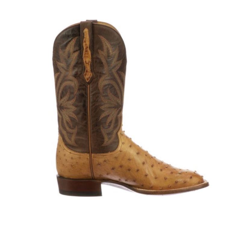 Lucchese | Men's Diego - Butterscotch + Chocolate