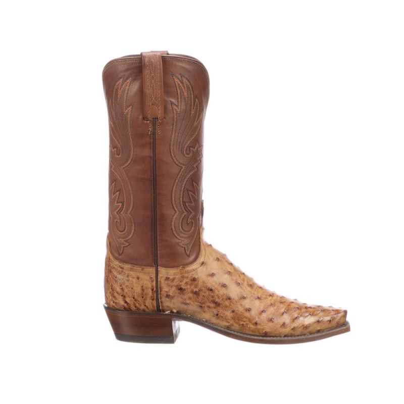 Lucchese | Women's Dolly - Barnwood + Tan - Click Image to Close