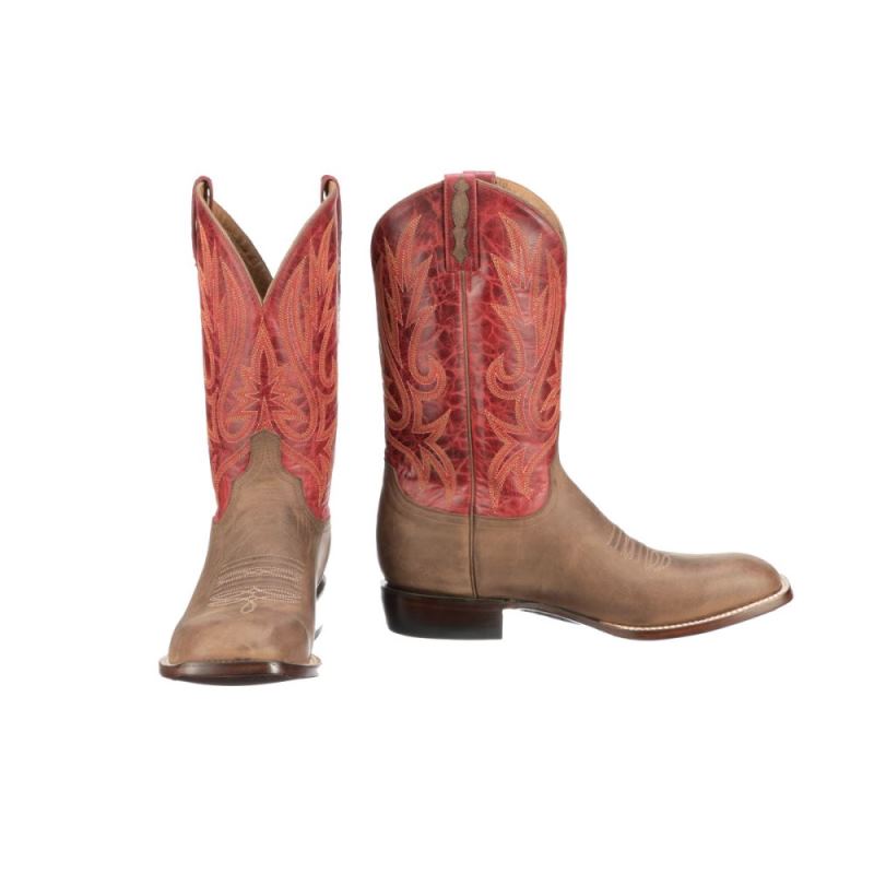 Lucchese | Men's Gordon - Tan - Click Image to Close