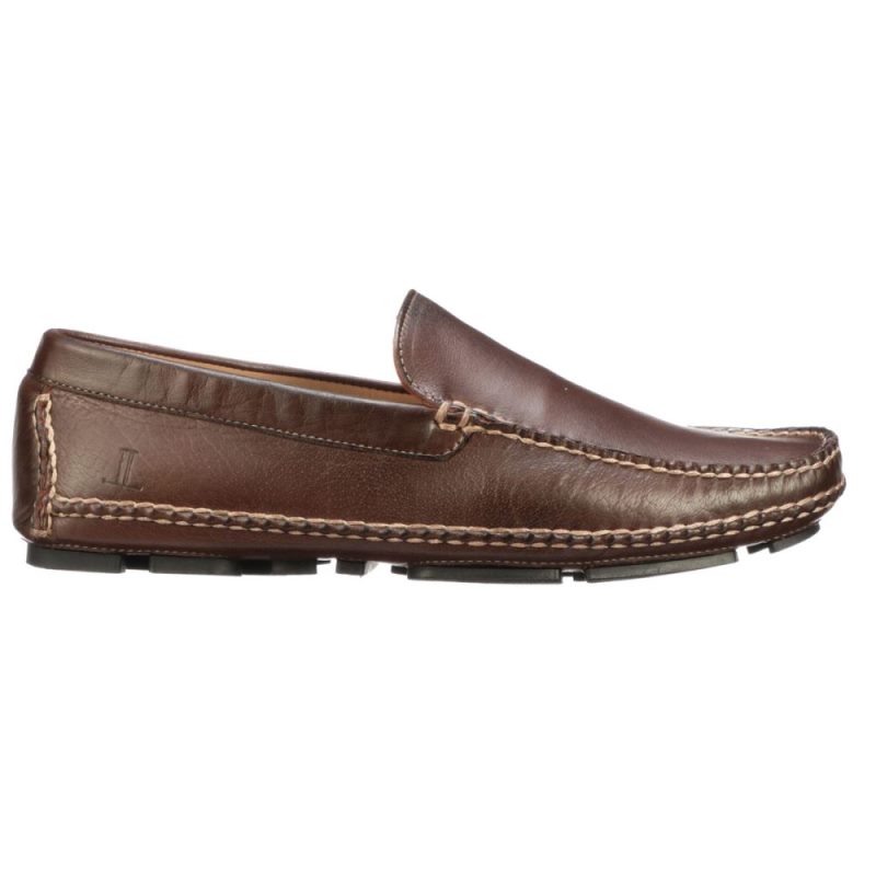 Lucchese | Men's After-Ride Driving Moccasin - Whiskey - Click Image to Close