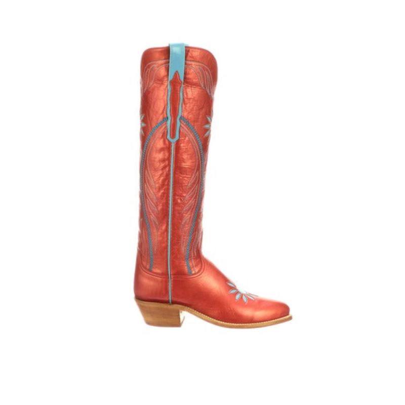 Lucchese | Women's Thelma - Red - Click Image to Close