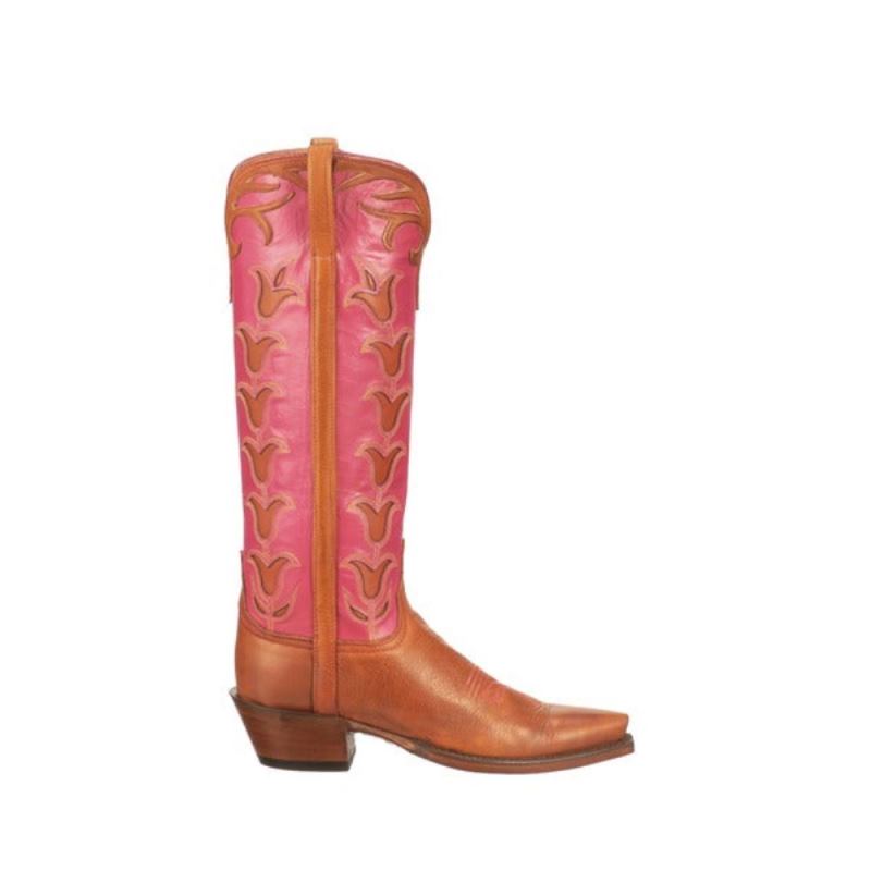 Lucchese | Women's Ladies Tall Tulip - Whiskey