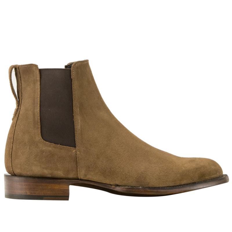 Lucchese | Men's Grayson - Espresso + Beige - Click Image to Close