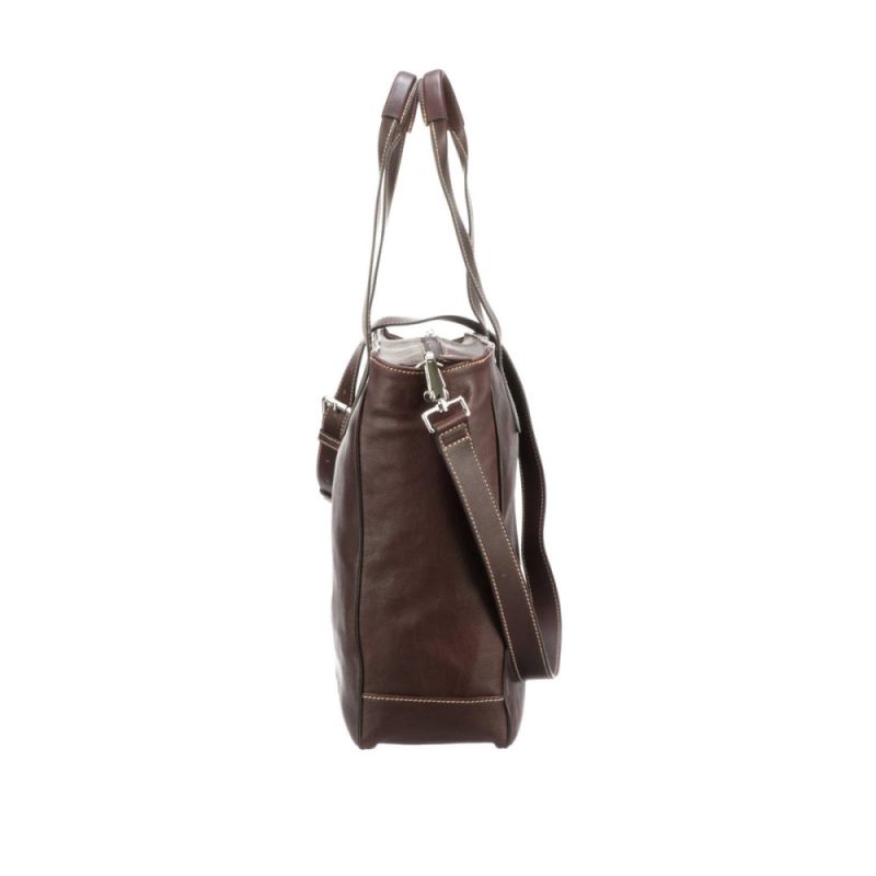 Lucchese | Men's Cosimo Caryall Tote - Espresso