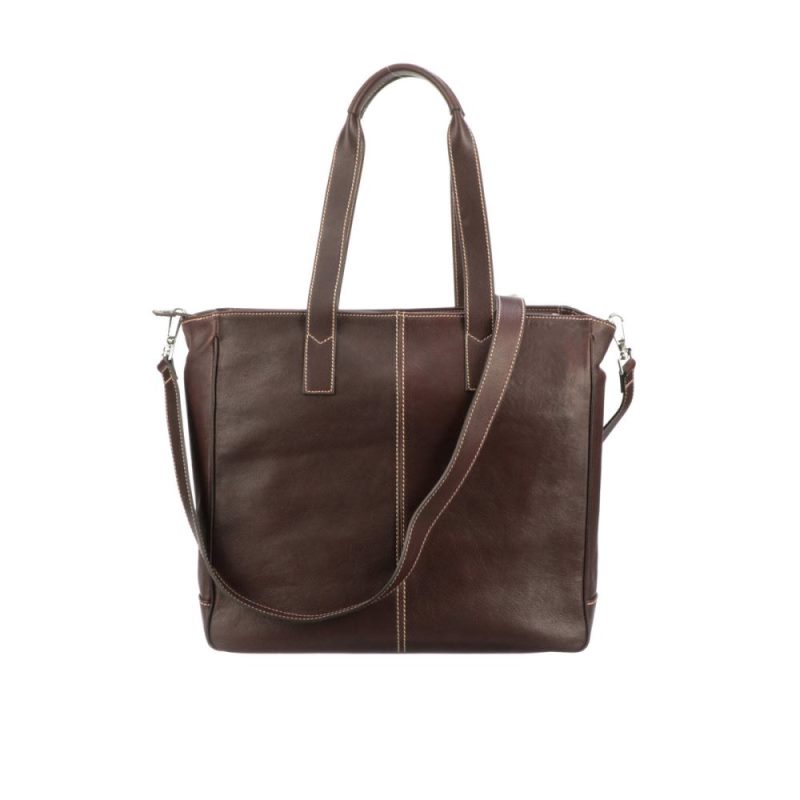 Lucchese | Men's Cosimo Caryall Tote - Espresso