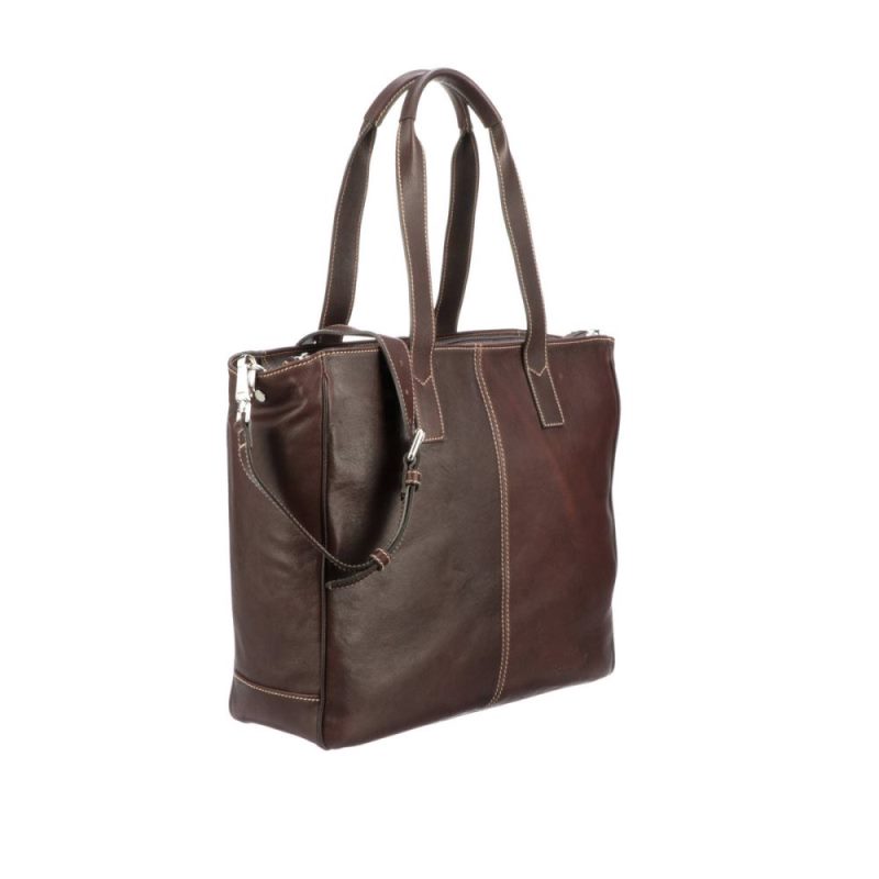 Lucchese | Men's Cosimo Caryall Tote - Espresso