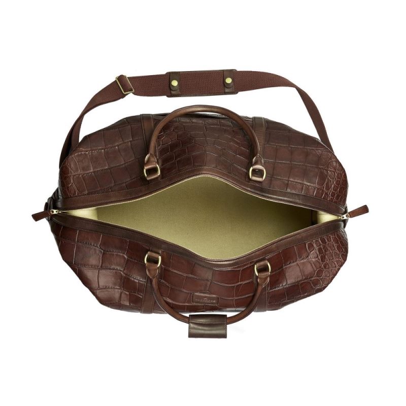 Lucchese | Women's Giant Gator Duffel