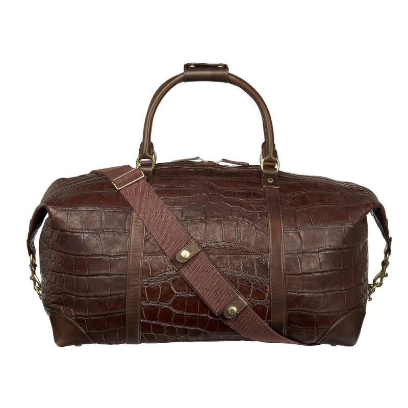 Lucchese | Women's Giant Gator Duffel