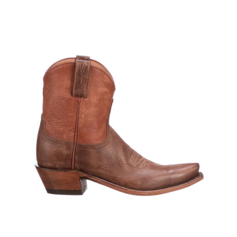 Lucchese | Women's Gaby Two-Tone - Tan - Click Image to Close