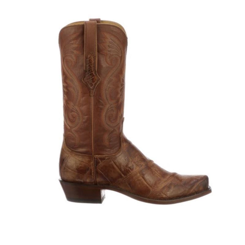 Lucchese | Men's Rio - Brown + Tan - Click Image to Close