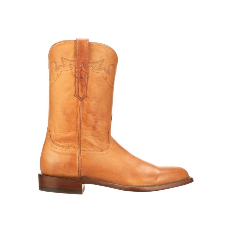 Lucchese | Men's Sunset Roper - Honey - Click Image to Close