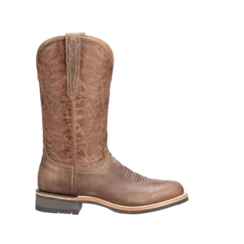 Lucchese | Men's Rusty - Stone - Click Image to Close