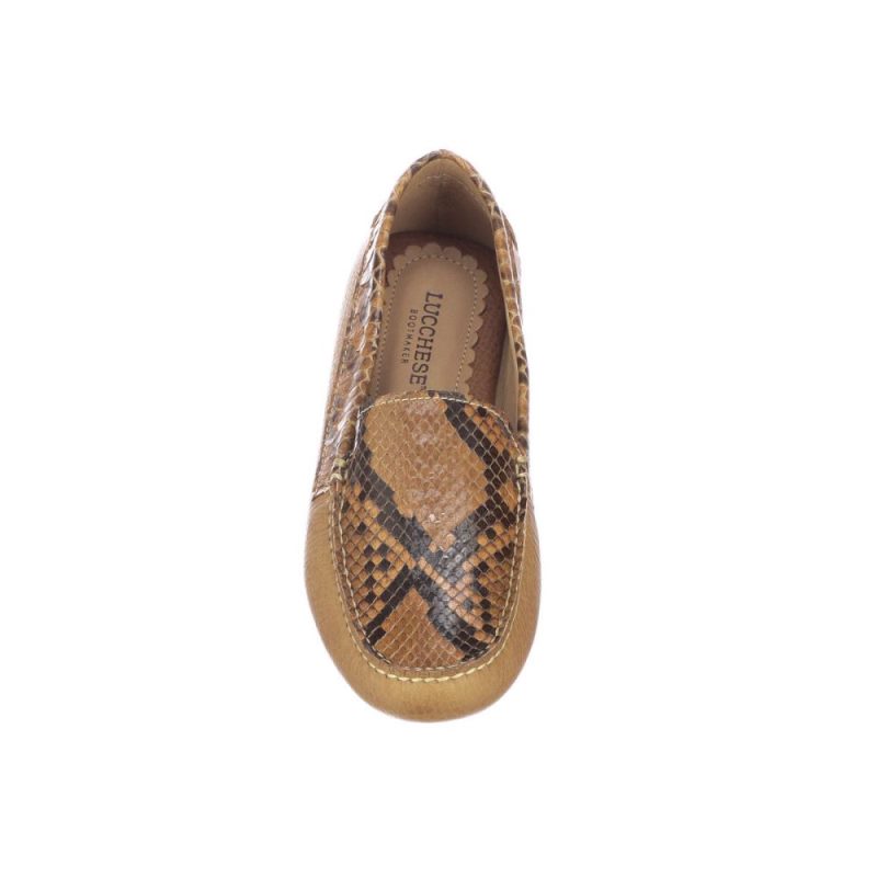 Lucchese | Women's Lori - Tan + Python