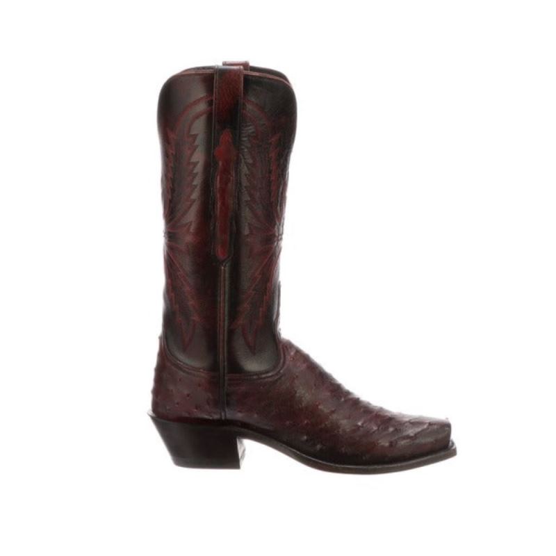 Lucchese | Women's Josephine - Black Cherry - Click Image to Close