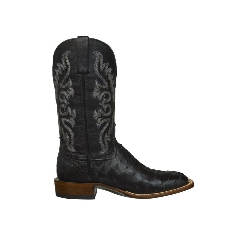 Lucchese | Men's Harmon - Black - Click Image to Close