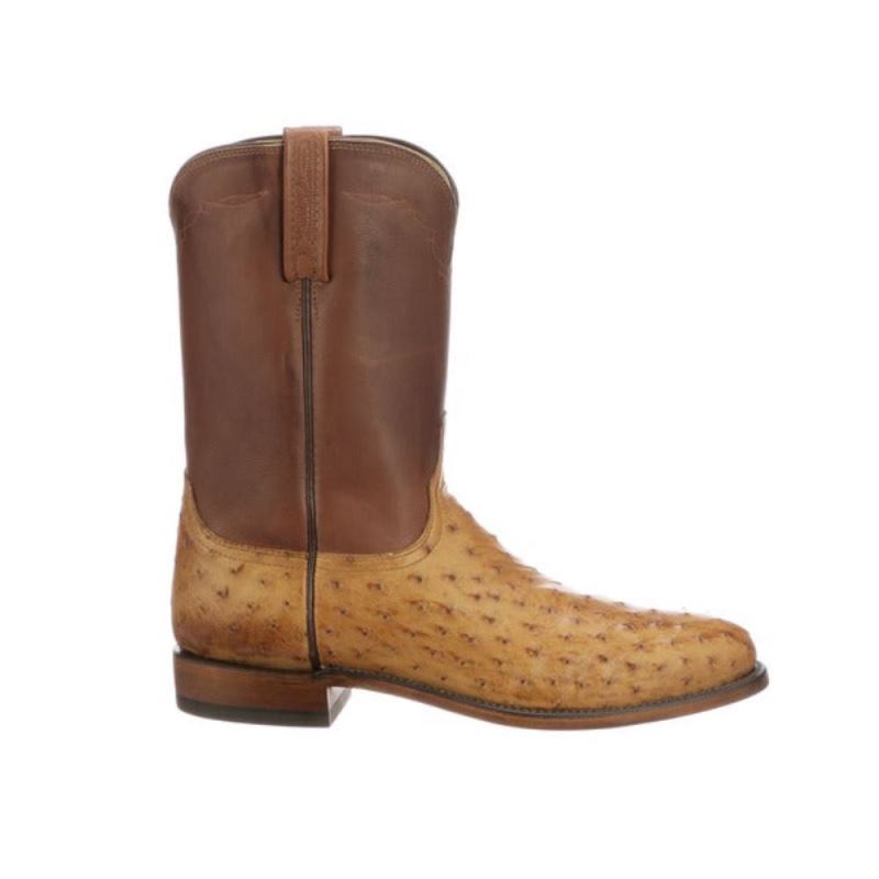 Lucchese | Men's Zane - Barnwood + Tan - Click Image to Close