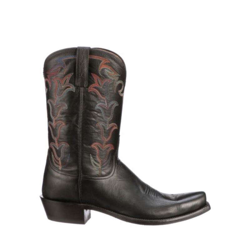 Lucchese | Men's Tulip - Black - Click Image to Close