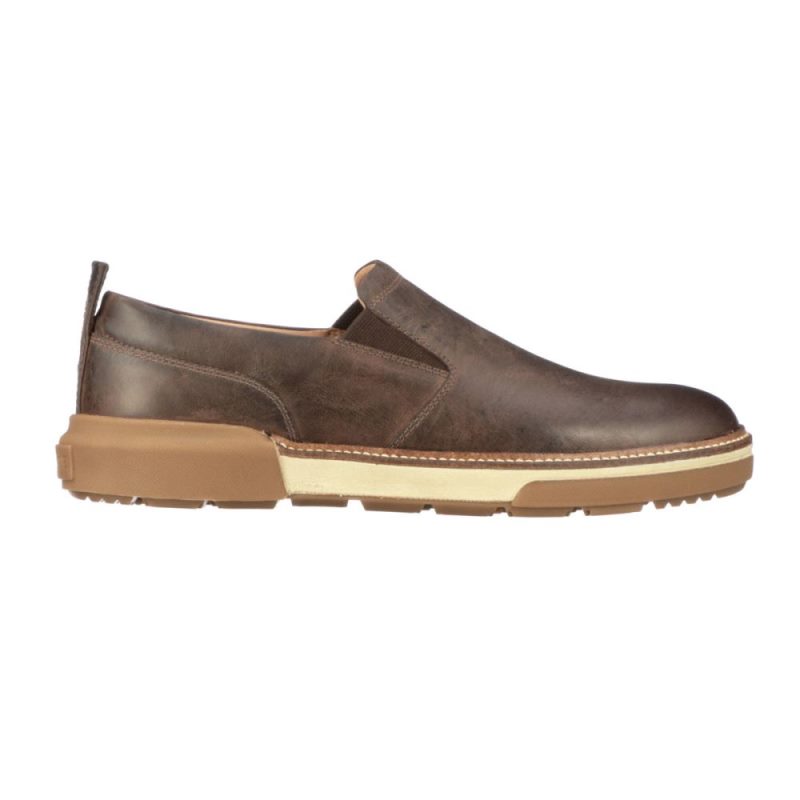 Lucchese | Men's After-Ride Slip On - Chocolate