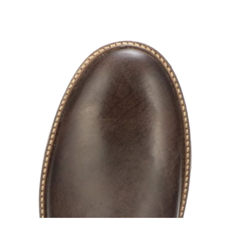 Lucchese | Men's After-Ride Slip On - Chocolate