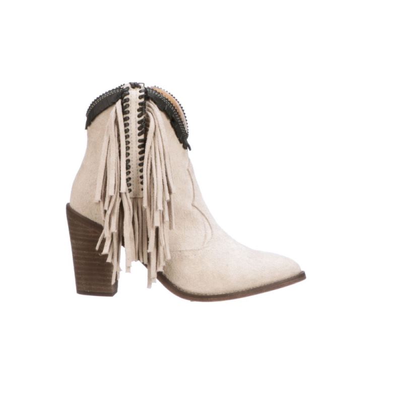 Lucchese | Women's Sofia Fringe - Bone - Click Image to Close