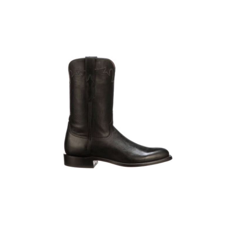 Lucchese | Men's Sunset Roper - Black - Click Image to Close