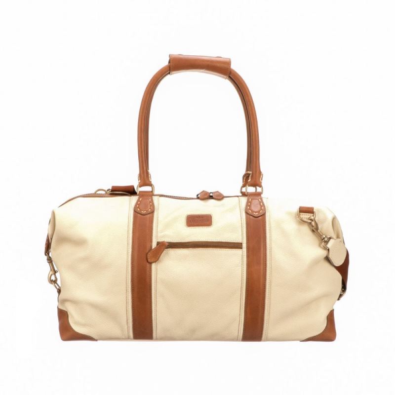 Lucchese | Women's Frances Overnight Duffel - Bone