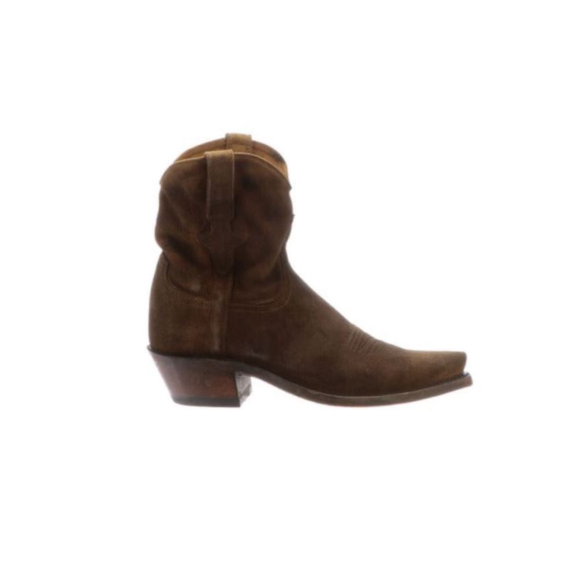 Lucchese | Women's Elena - Stonewashed Cognac - Click Image to Close