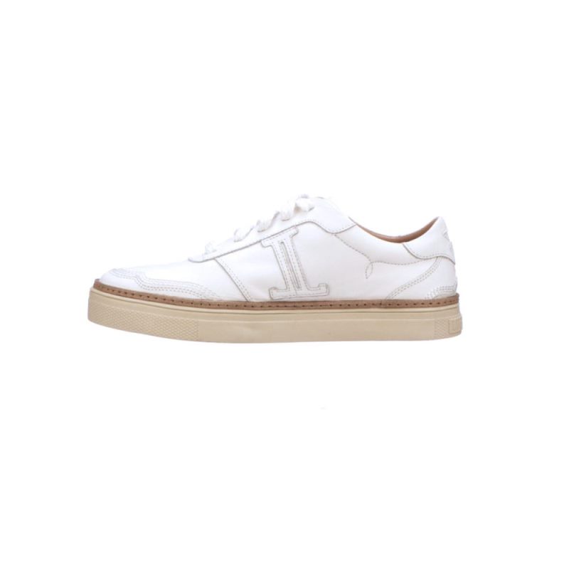 Lucchese | Women's Double L Lace Up Sneakers - White