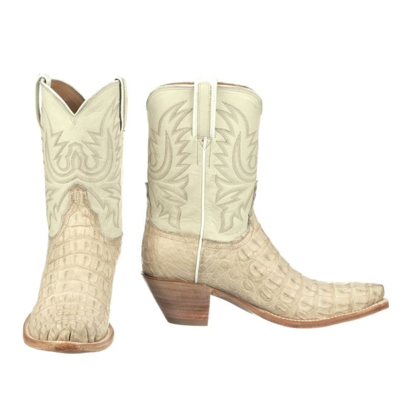 Lucchese | Women's Dale Exotic - Wheat - Click Image to Close