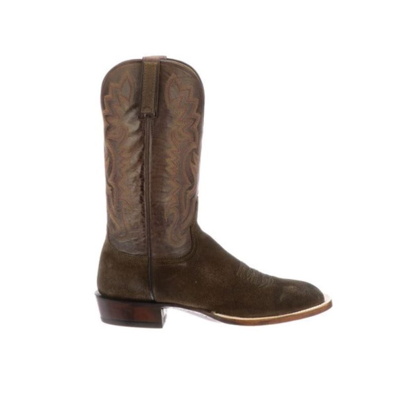 Lucchese | Men's Levi - Cognac + Chocolate