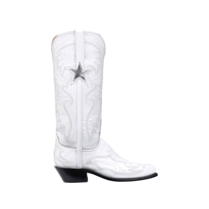 Lucchese | Women's Gina - White - Click Image to Close