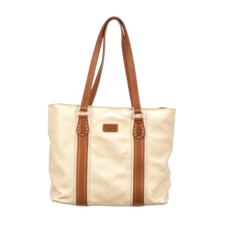 Lucchese | Women's Frances Carryall Tote - Bone - Click Image to Close