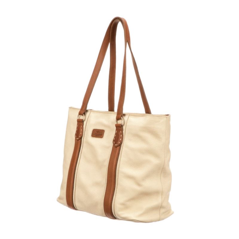 Lucchese | Women's Frances Carryall Tote - Bone