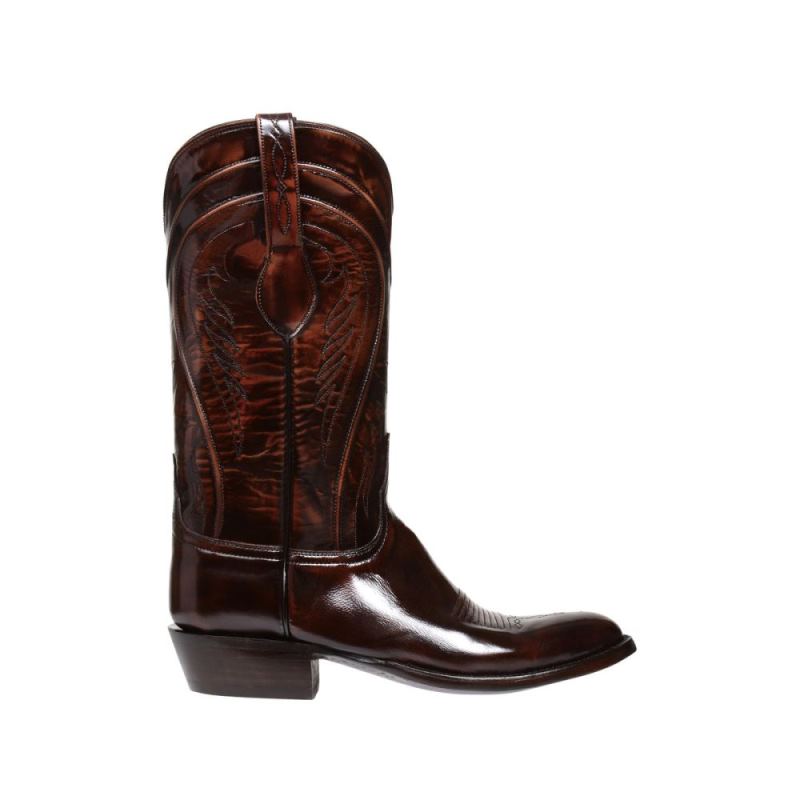 Lucchese | Men's Gavin - Brown - Click Image to Close