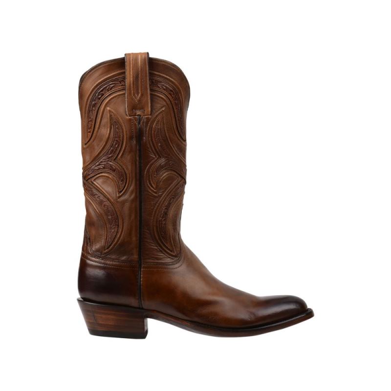 Lucchese | Men's Knox - Dark Brown - Click Image to Close