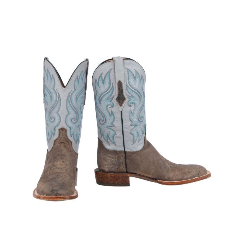 Lucchese | Men's Branson - Grey - Click Image to Close