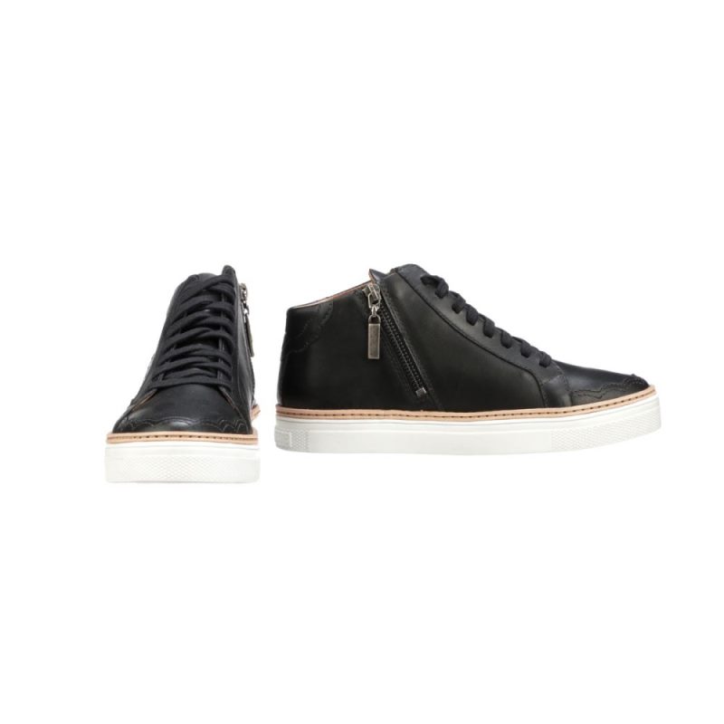 Lucchese | Women's After Ride Low Top Sneaker - Black