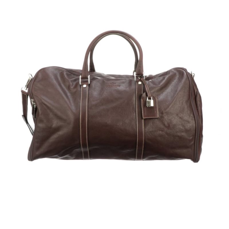 Lucchese | Men's Cosimo Garment Duffel - Espresso - Click Image to Close