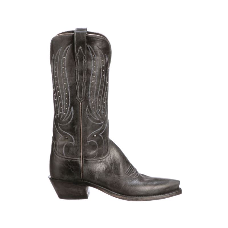 Lucchese | Women's Camilla Stud - Black - Click Image to Close