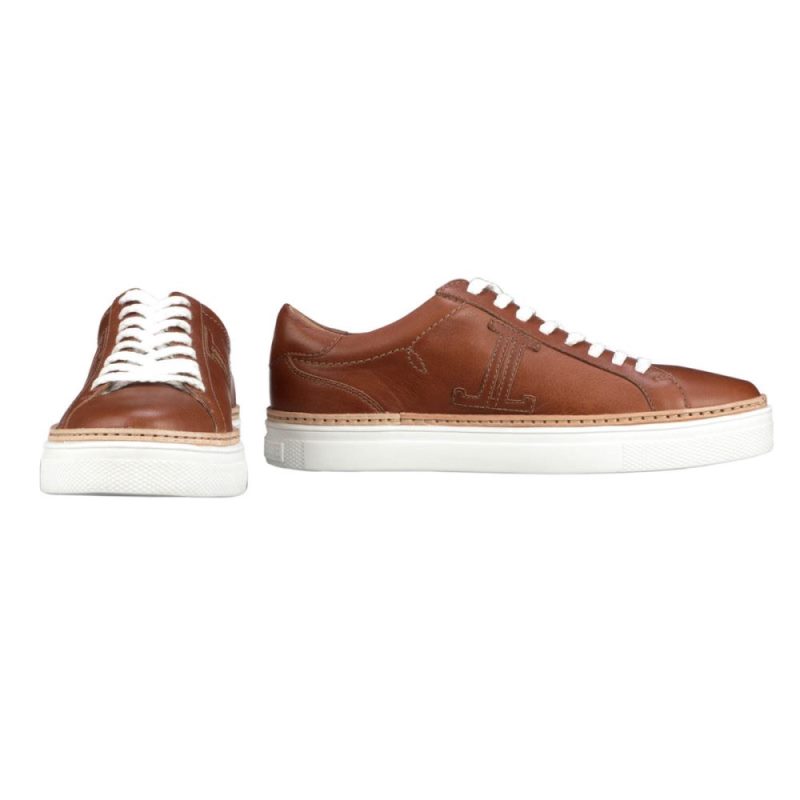 Lucchese | Women's Double L Lace Up Sneaker - Whiskey