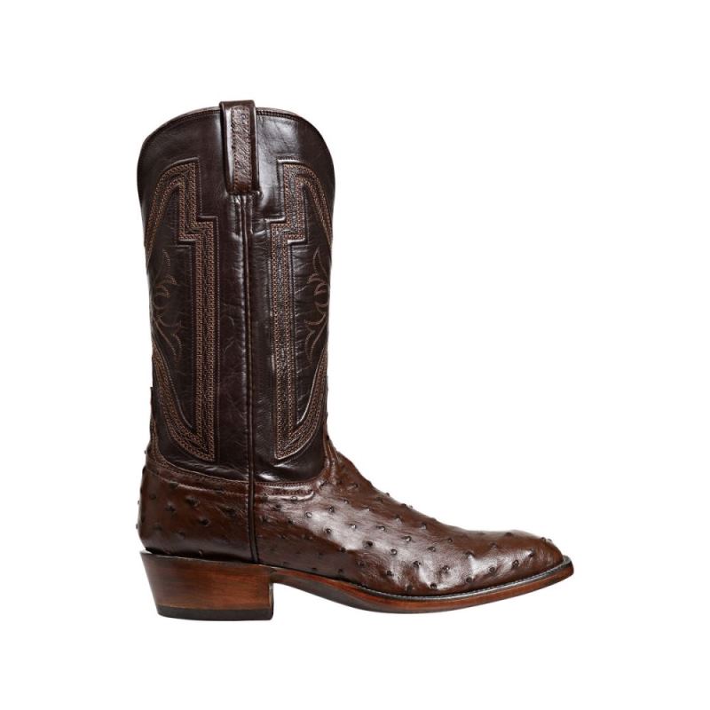 Lucchese | Men's Hugh - Sienna + Dark Brown