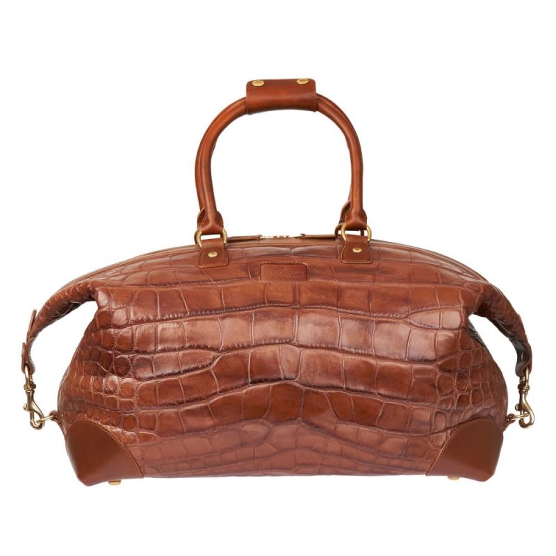 Lucchese | Men's Giant Gator Duffel - Click Image to Close