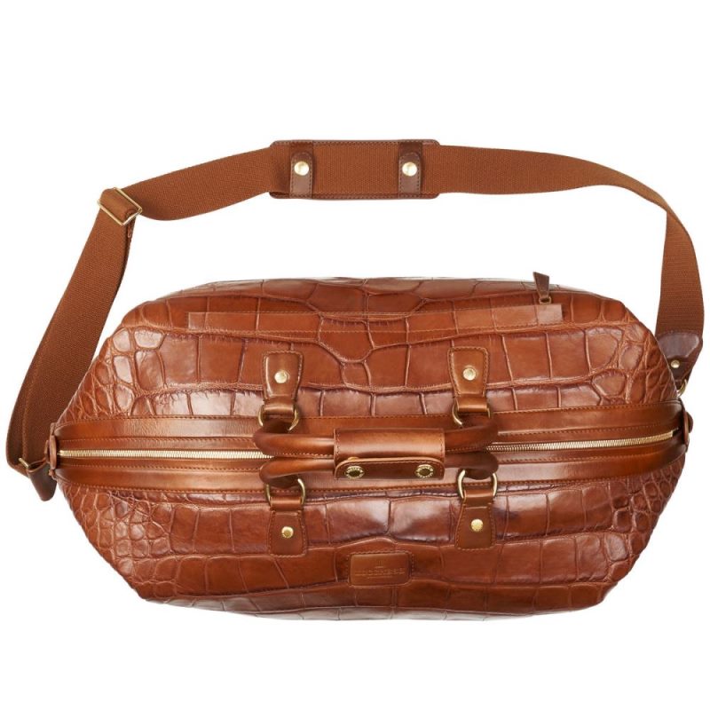 Lucchese | Men's Giant Gator Duffel