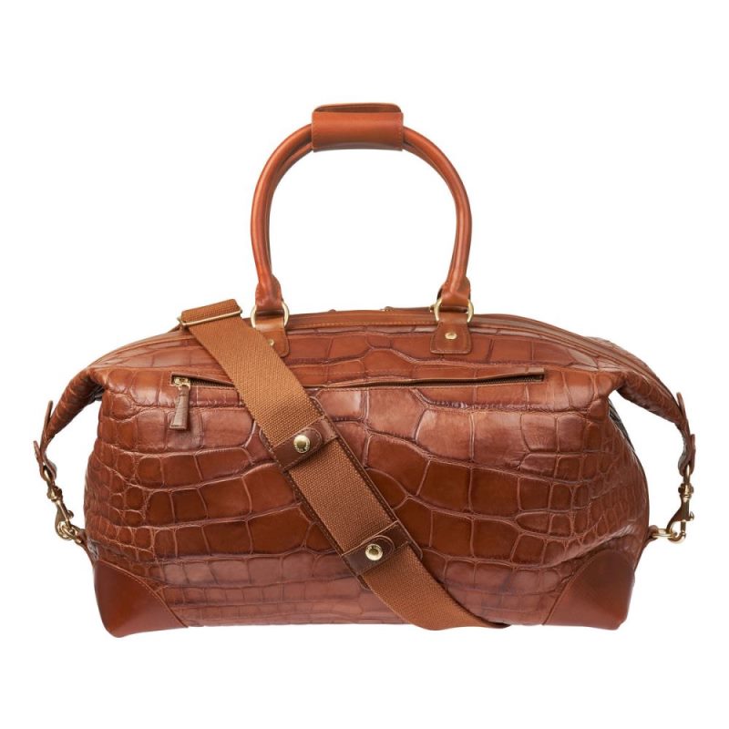 Lucchese | Men's Giant Gator Duffel